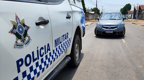 POLÍCIA MILITAR RECUPERA VEÍCULO COM RESTRIÇÃO DE FURTO/ROUBO
