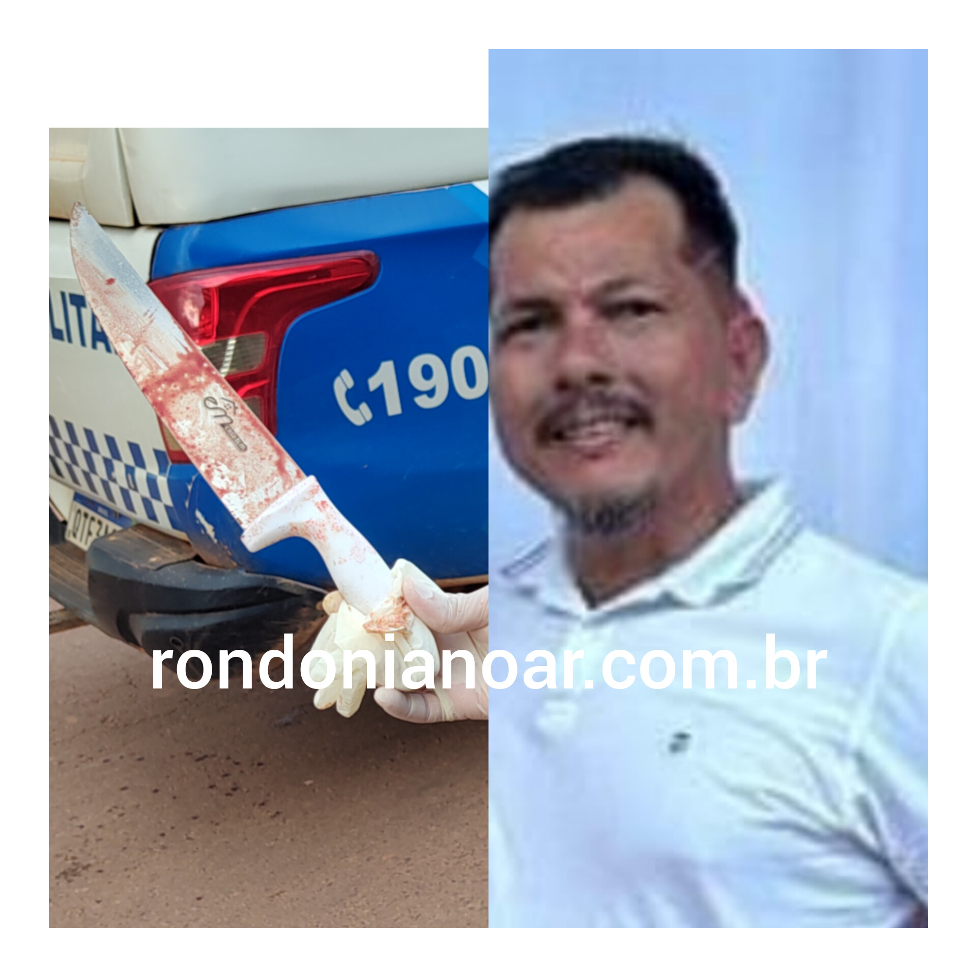 Identificado: Homem é morto com vários golpes de faca
