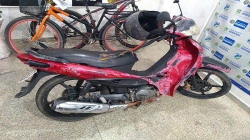 POLÍCIA MILITAR RECUPERA BICICLETA E MOTO FURTADAS