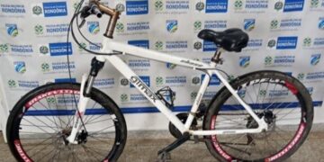 POLÍCIA MILITAR RECUPERA BICICLETA