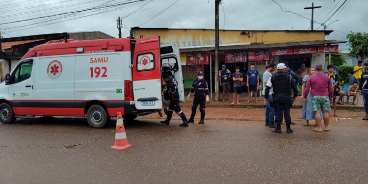 Acidente de trânsito deixa vítima ferida