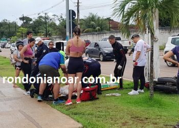 Motociclista morre em grave acidente no espaço alternativo