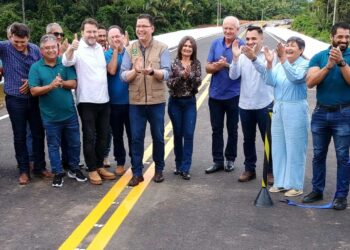 RO-459 Deputado Alex Redano prestigia entrega de ponte sobre o rio Jamari na RO-459