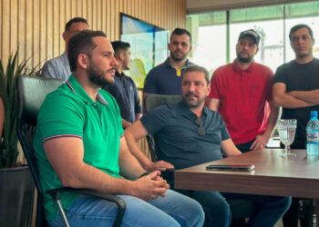 Affonso Cândido acompanha visita de Hildon Chaves a Ji-Paraná