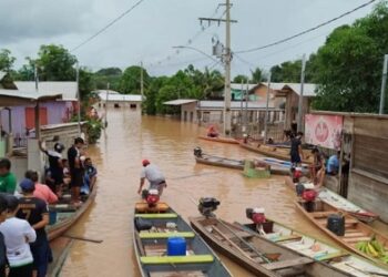 Em Marechal Thaumaturgo, mais de 7 mil pessoas sofrem com a cheia do Rio Juruá