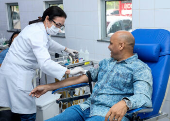 Policial Penal é exemplo de solidariedade com a marca de maior doador de sangue registrado no hemocentro de Rondônia