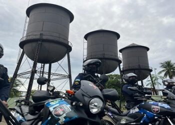 5º BPM REFORÇA O POLICIAMENTO COM O USO DE MOTOCICLETAS POR MEIO DO GTAM