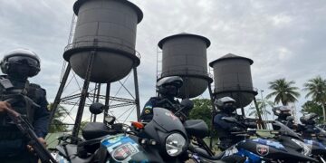 5º BPM REFORÇA O POLICIAMENTO COM O USO DE MOTOCICLETAS POR MEIO DO GTAM