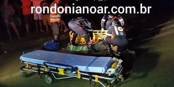 Atropelamento: Motorista não presta socorro a vítima.