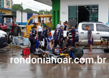 Urgente: Acidente entre duas motocicleta deixa vítima grave