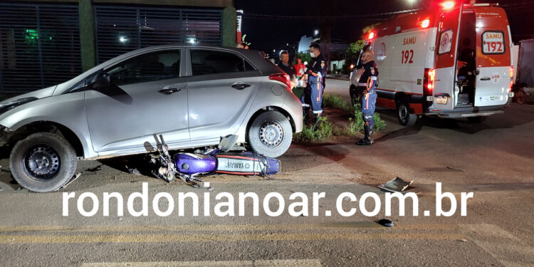 Acidente: cruzamento perigoso na zona leste.