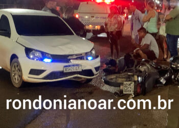 Acidente: Zona leste de Porto Velho