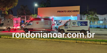Atualização: Mulher é baleado em comércio na zona leste de PVH