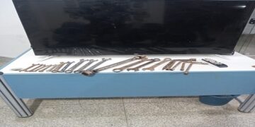 POLÍCIA MILITAR RECUPERA TELEVISÃO FURTADA