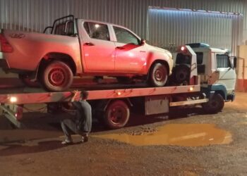 POLÍCIA MILITAR RECUPERA CAMINHONETE ADULTERADA