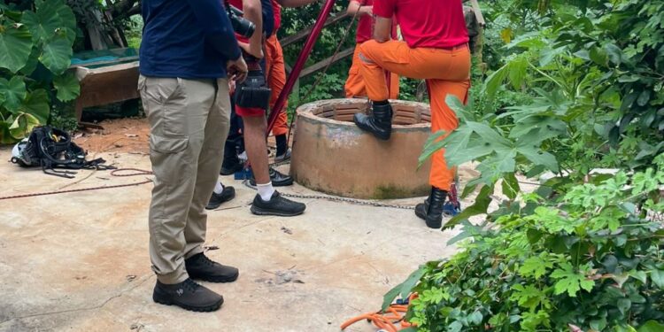 Polícia investiga desaparecimento e descobre corpo de criança em poço
