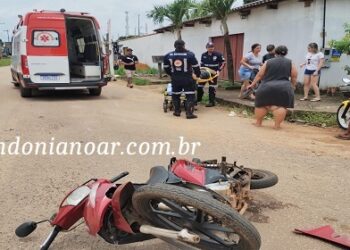 GRAVE: Mulher fica em estado grave após acidente de trânsito