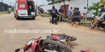 GRAVE: Mulher fica em estado grave após acidente de trânsito