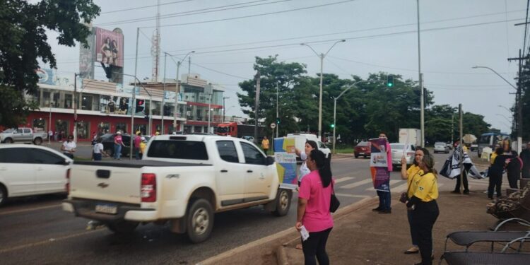 Bloco da Seas reforça orientações dos programas de proteção à violência e assédio contra a mulher, criança e adolescente