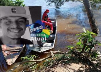 URGENTE: Rapaz de 26 anos pula de galhada e desparece no rio Urupá em Ji-Paraná