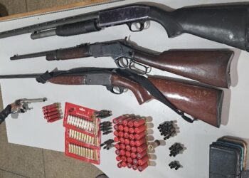 POLÍCIA MILITAR REALIZA BUSCAS EM FAZENDA E APREENDE ARMAS DE FOGO E MUNIÇÕES