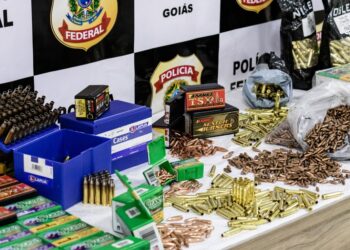 PF e agências de segurança dos EUA combatem tráfico internacional de munições