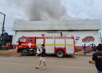 INCÊNDIO:  Oficina mecânica
