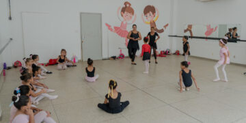 Sala de ballet é reformada com apoio do Tribunal de Justiça de Rondônia.