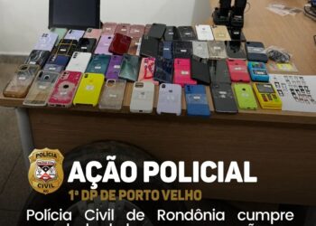 Ação da 1ªDP de Porto Velho desmancha esquema de receptação de eletrônicos