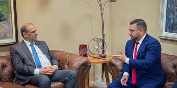 Deputado Ribeiro reforça harmonia em visita institucional ao presidente do TJRO