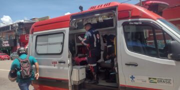 Fatalidade: ônibus atropela homem no centro de PVH