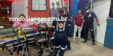 URGENTE: Mulher foge para não morrer é homem e baleado