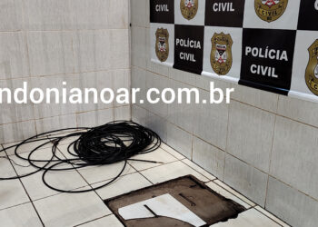 Achei: Venezuelano é detido furtando fio