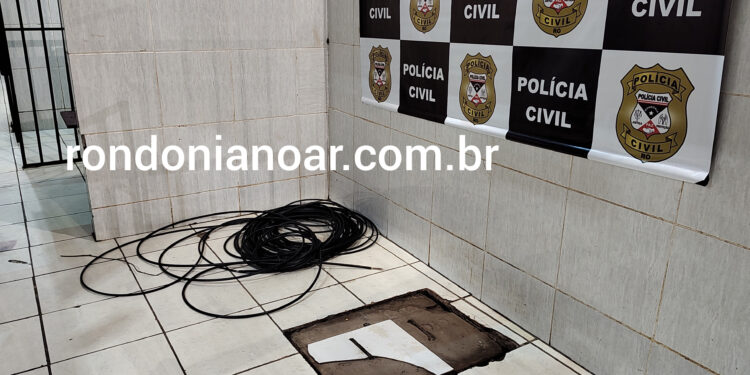 Achei: Venezuelano é detido furtando fio