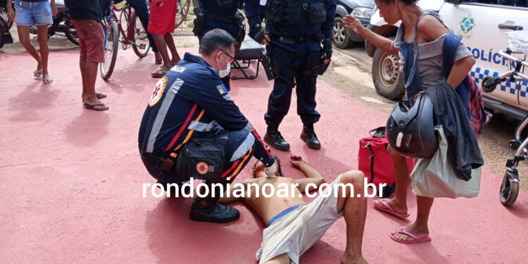 Homem é agredido a paulada na zona leste de PVH