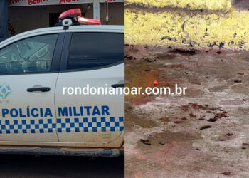 Briga em bar Homem é ferido e socorrido as pressas