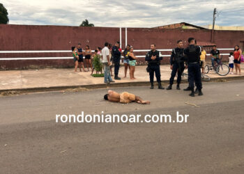 Rotina outro homem e surrado por populares
