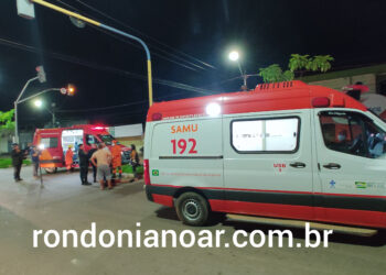 Grave acidente deixa casal ferido