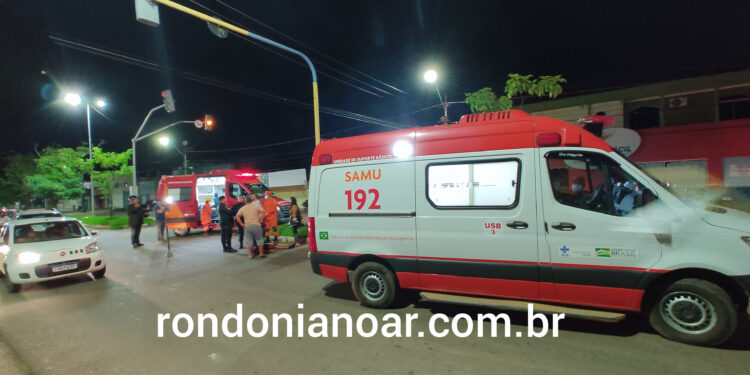 Grave acidente deixa casal ferido