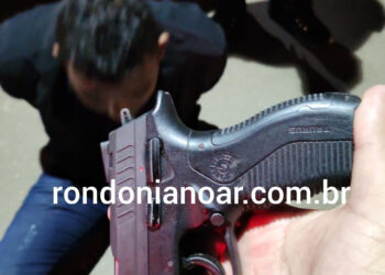 Força Tático: Suspeito armado só para a tiros