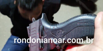 Força Tático: Suspeito armado só para a tiros