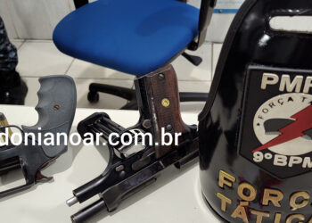 Perseguição: Tático prende homem com duas armas de fogo