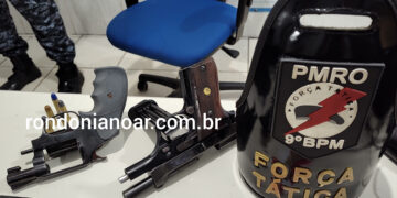 Perseguição: Tático prende homem com duas armas de fogo