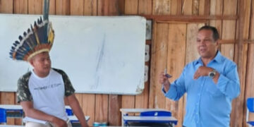 Vereador Jurandir Bengala atende demandas da Aldeia Beijarana Karitiana