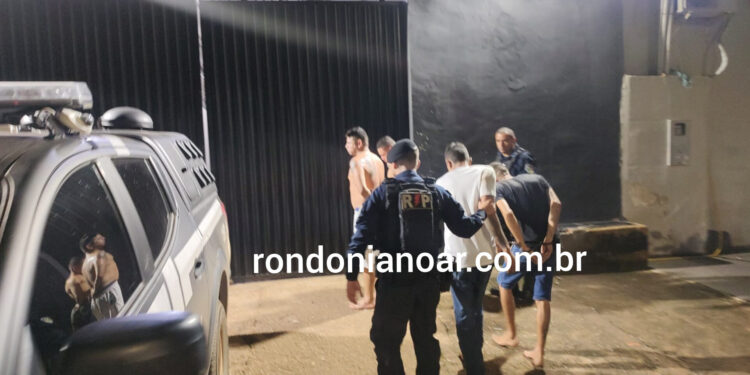 Quarteto preso: 5° e 9° BPM em conjunto prende dupla que veio do Acre para reforçar facção do PCC