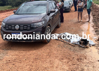 Fatalidade: Mulher morreu atropelada na BR-364 em Porto Velho-RO.
