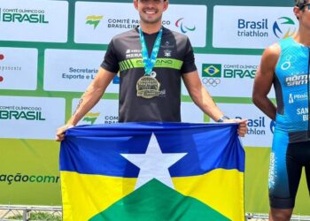 Atleta recebe incentivo do Governo de Rondônia para disputar a Corrida Capixaba de Ferro de Triathlon