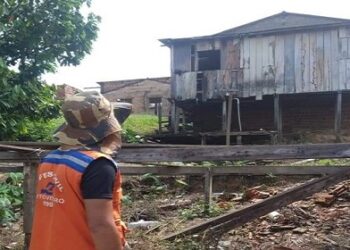 RIO MADEIRA: Nível das águas continua subindo e Defesa Civil Municipal segue fazendo monitoramento das áreas de risco
