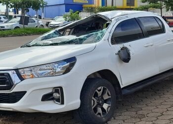 Vereador é socorrido após acidente de transito ao João Paulo