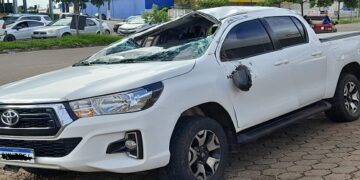 Vereador é socorrido após acidente de transito ao João Paulo